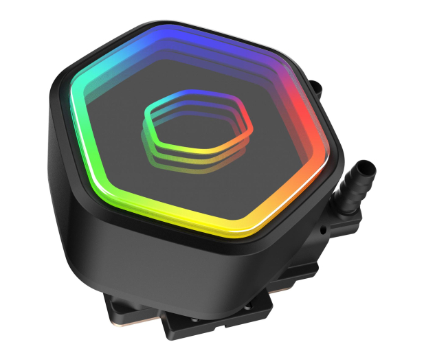 COOLER MASTER MasterLiquid 240 Core II ARGB 2x120mm - 1333144 - zdjęcie 4
